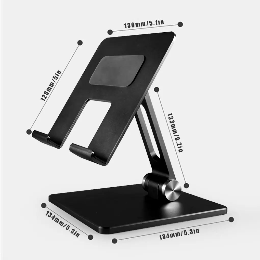 Adjustable Alloy Tablet and Phone Desktop Stand