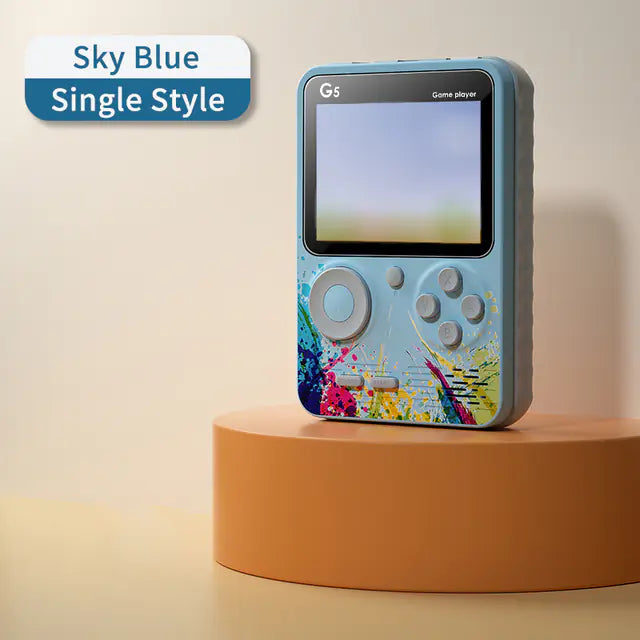 Portable Retro Game Console for 2 Players with 500 Games