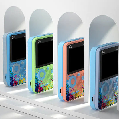 Portable Retro Game Console for 2 Players with 500 Games