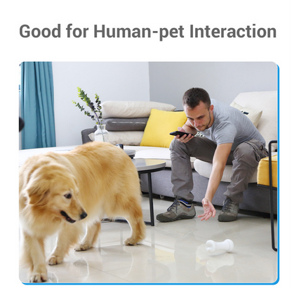 Cheerble App Control Indoor Outdoor Bone Shape Interactive Dog Toy Wickedbone