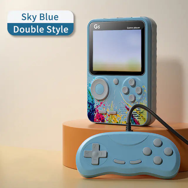 Portable Retro Game Console for 2 Players with 500 Games