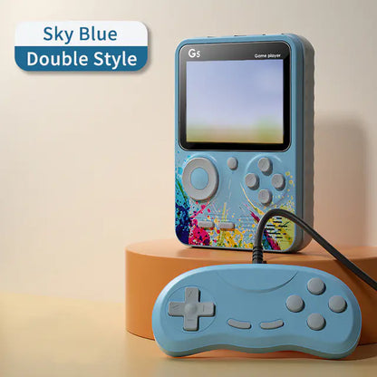 Portable Retro Game Console for 2 Players with 500 Games