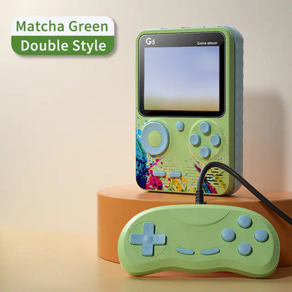 Portable Retro Game Console for 2 Players with 500 Games